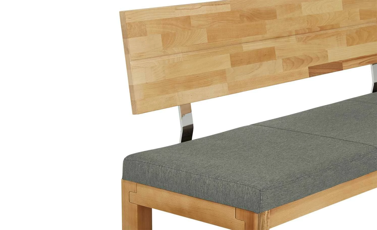 Woodford Eckbank massiv Melia | Shark Skin (Hellgrau) Kernbuche links ca. 171 x 208 cm 8 Woodford Eckbank massiv Melia | Shark Skin (Hellgrau) Kernbuche links ca. 171 x 208 cm – Bild 8