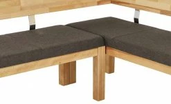 Woodford Eckbank massiv Melia | Walnut (Braun) Kernbuche rechts ca. 208 x 171 cm -Bänke Verkaufsladen 14307921 8 202011132247