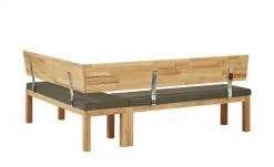 Woodford Eckbank massiv Melia | Atmosphere (Beige) Kernbuche rechts ca. 208 x 171 cm -Bänke Verkaufsladen 14307922 3 202011132247