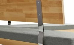 Woodford Eckbank massiv Melia | Shark Skin (Hellgrau) Kernbuche rechts ca. 208 x 171 cm -Bänke Verkaufsladen 14307923 2 202011132247