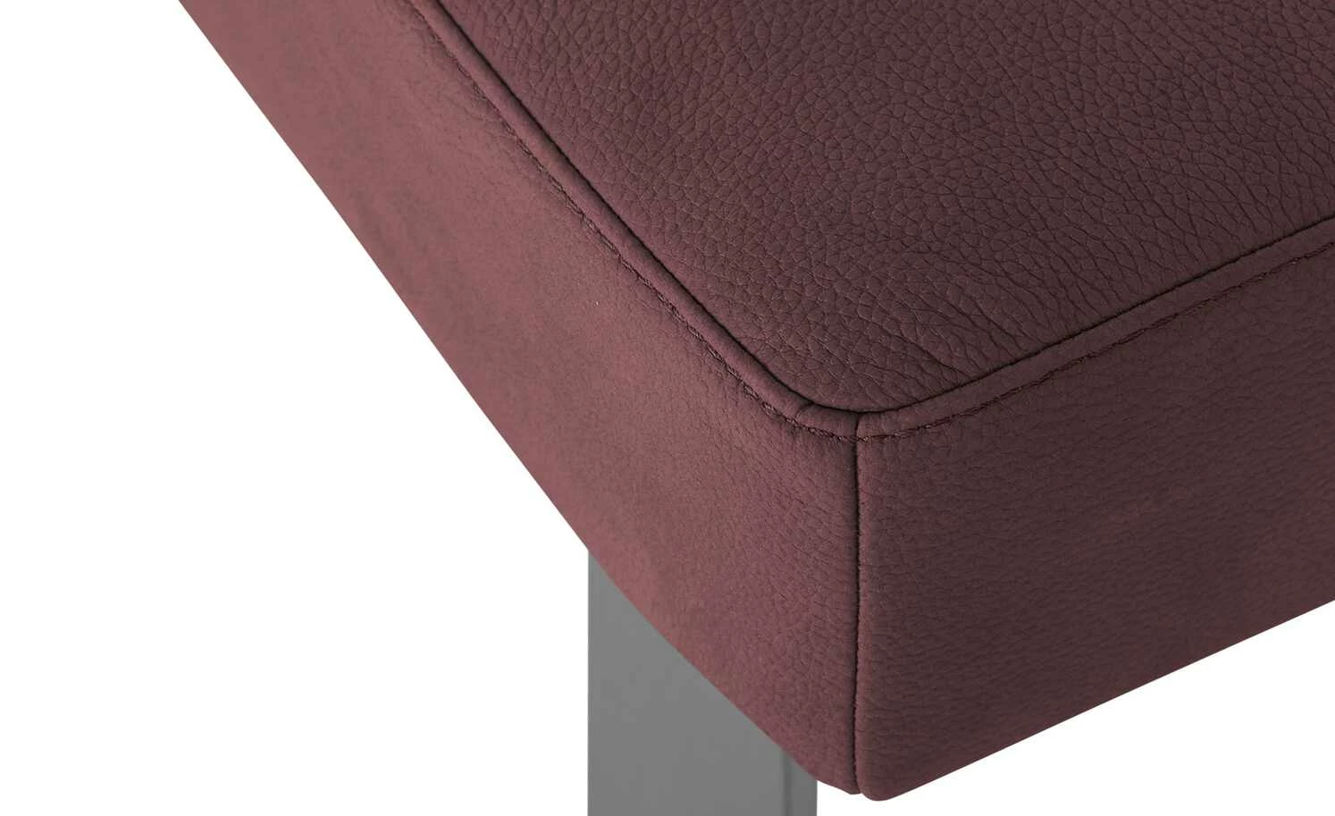 Hockerbank Canto I | Bodeaux (Rot) 4 Hockerbank Canto I | Bodeaux (Rot) – Bild 4