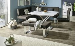 Hockerbank Canto I | Dunkelbraun