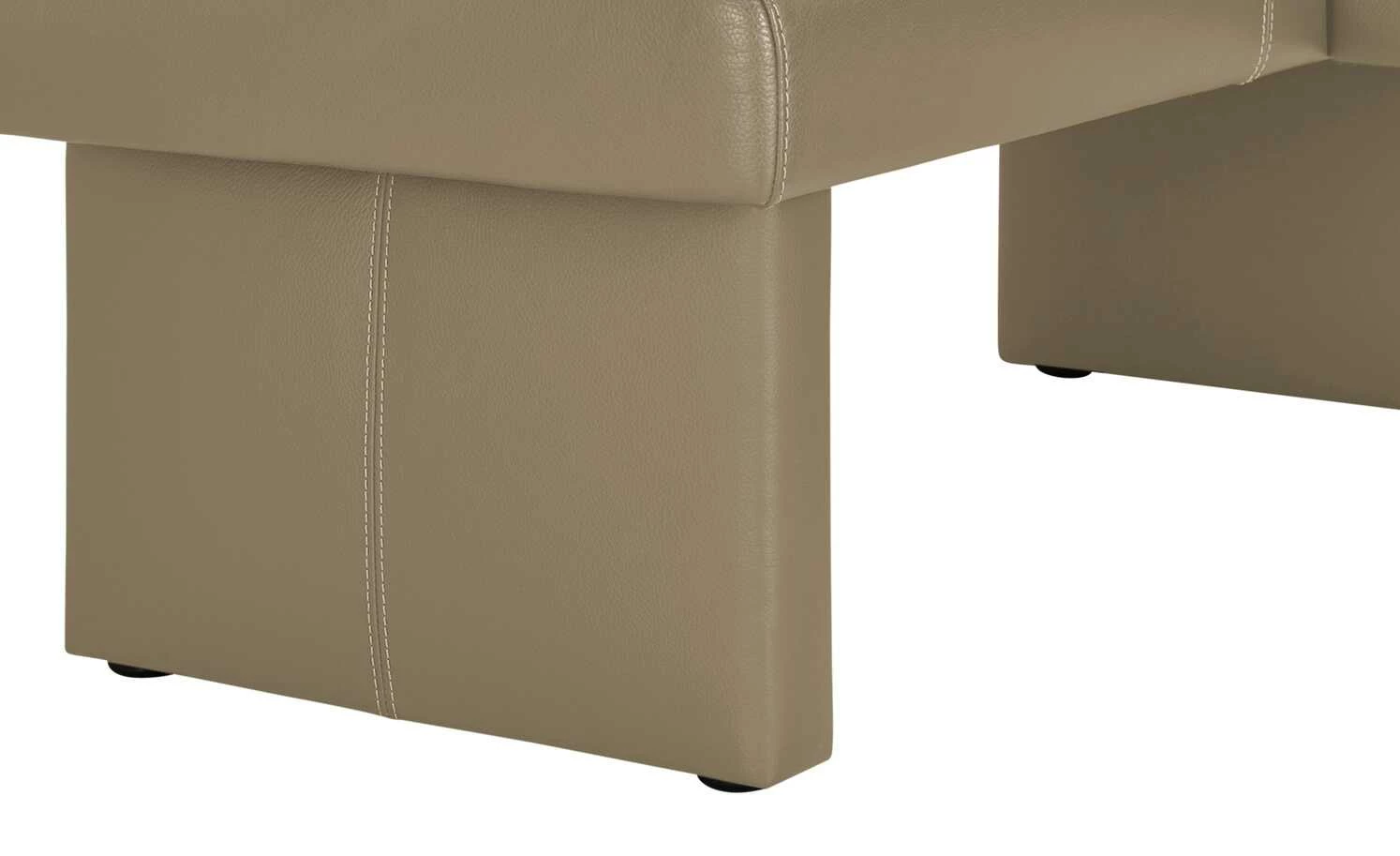 Leder-Eckbank Canto II | Smoke (Hellbraun) rechts 7 Leder-Eckbank Canto II | Smoke (Hellbraun) rechts – Bild 7