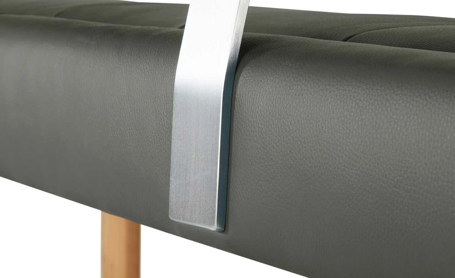 Leder-Eckbank Canto III | Zinn (Grau) links 9 Leder-Eckbank Canto III | Zinn (Grau) links – Bild 9