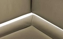 Leder-Eckbank Canto III | Smoke (Hellbraun) links -Bänke Verkaufsladen 14308020 8 202011112249