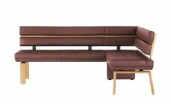 Leder-Eckbank Canto III | Bordo (Rot) links -Bänke Verkaufsladen 14308021 10 202011112249