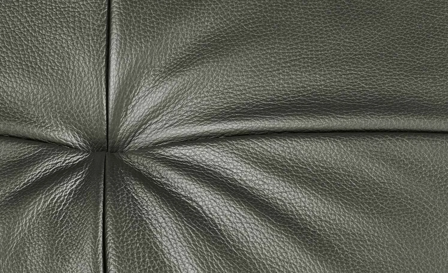 Leder-Eckbank Spider 2 | Zinn (Grau) links 4 Leder-Eckbank Spider 2 | Zinn (Grau) links – Bild 4