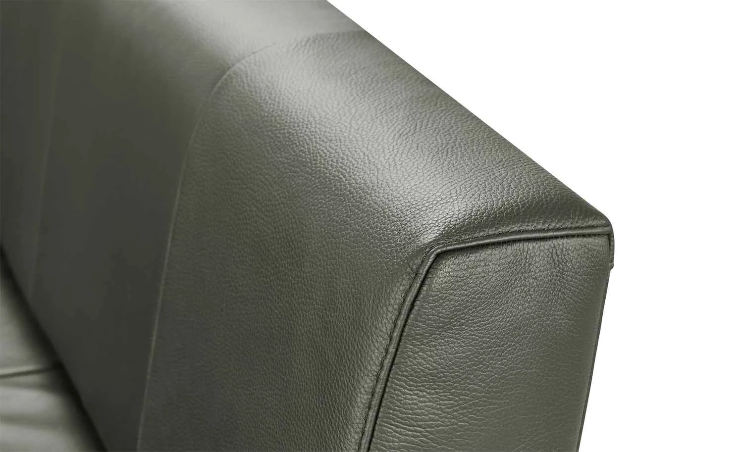 Leder-Eckbank Spider 2 | Zinn (Grau) links 5 Leder-Eckbank Spider 2 | Zinn (Grau) links – Bild 5