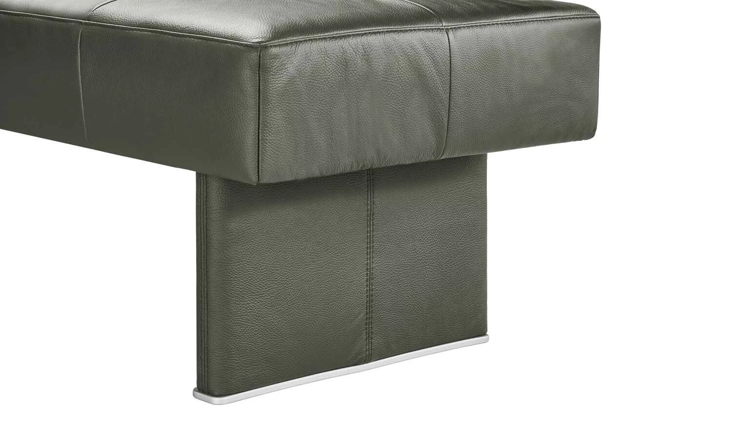 Leder-Eckbank Spider 2 | Zinn (Grau) links 6 Leder-Eckbank Spider 2 | Zinn (Grau) links – Bild 6