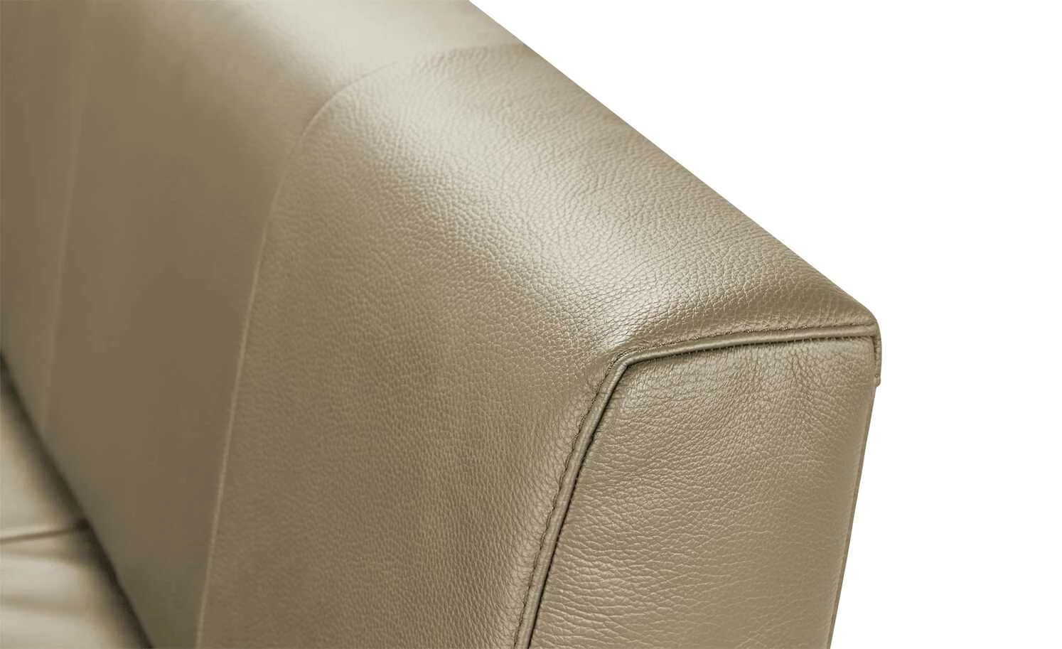 Leder-Eckbank Spider 2 | Smoke (Hellbraun) links 4 Leder-Eckbank Spider 2 | Smoke (Hellbraun) links – Bild 4