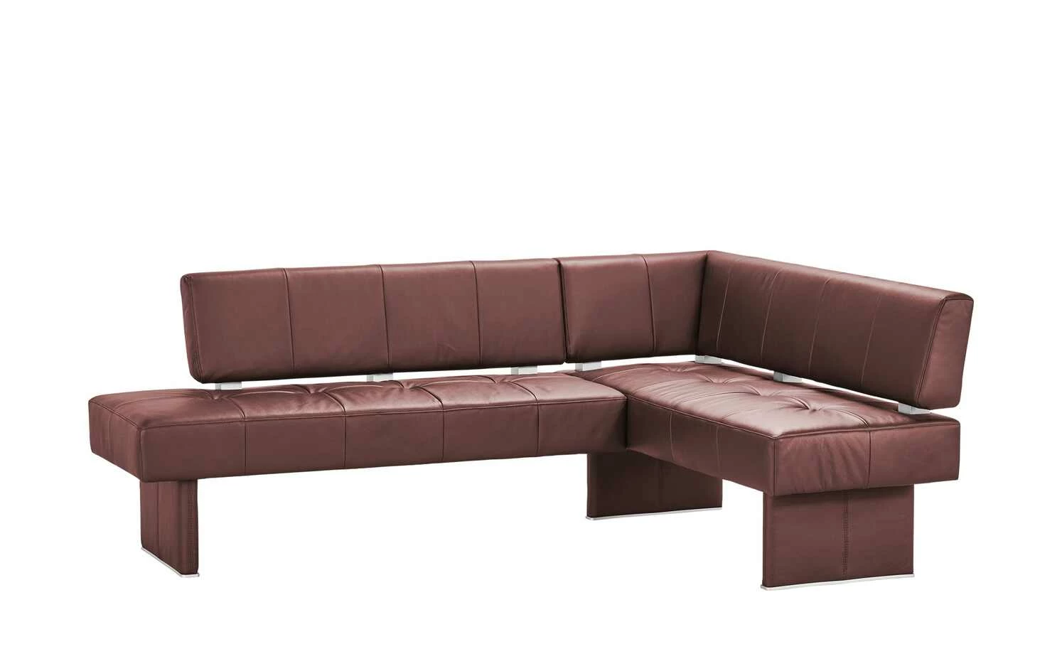 Leder-Eckbank Spider 2 | Bordo (Rot) links 1 Leder-Eckbank Spider 2 | Bordo (Rot) links