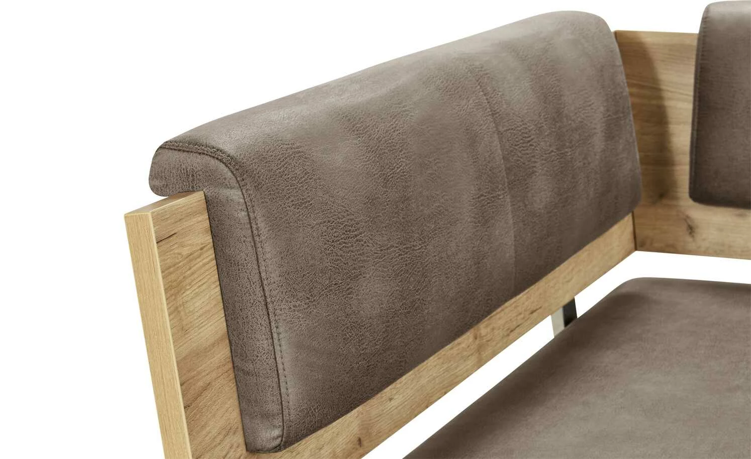 uno Polster-Eckbank Mira | Savannah (Braun) rechts 145|cm 4 uno Polster-Eckbank Mira | Savannah (Braun) rechts 145|cm – Bild 4