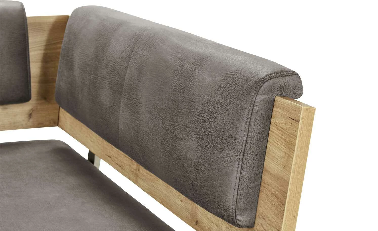 uno Polster-Eckbank Mira | Graphit (Grau) links 145|cm 3 uno Polster-Eckbank Mira | Graphit (Grau) links 145|cm – Bild 3