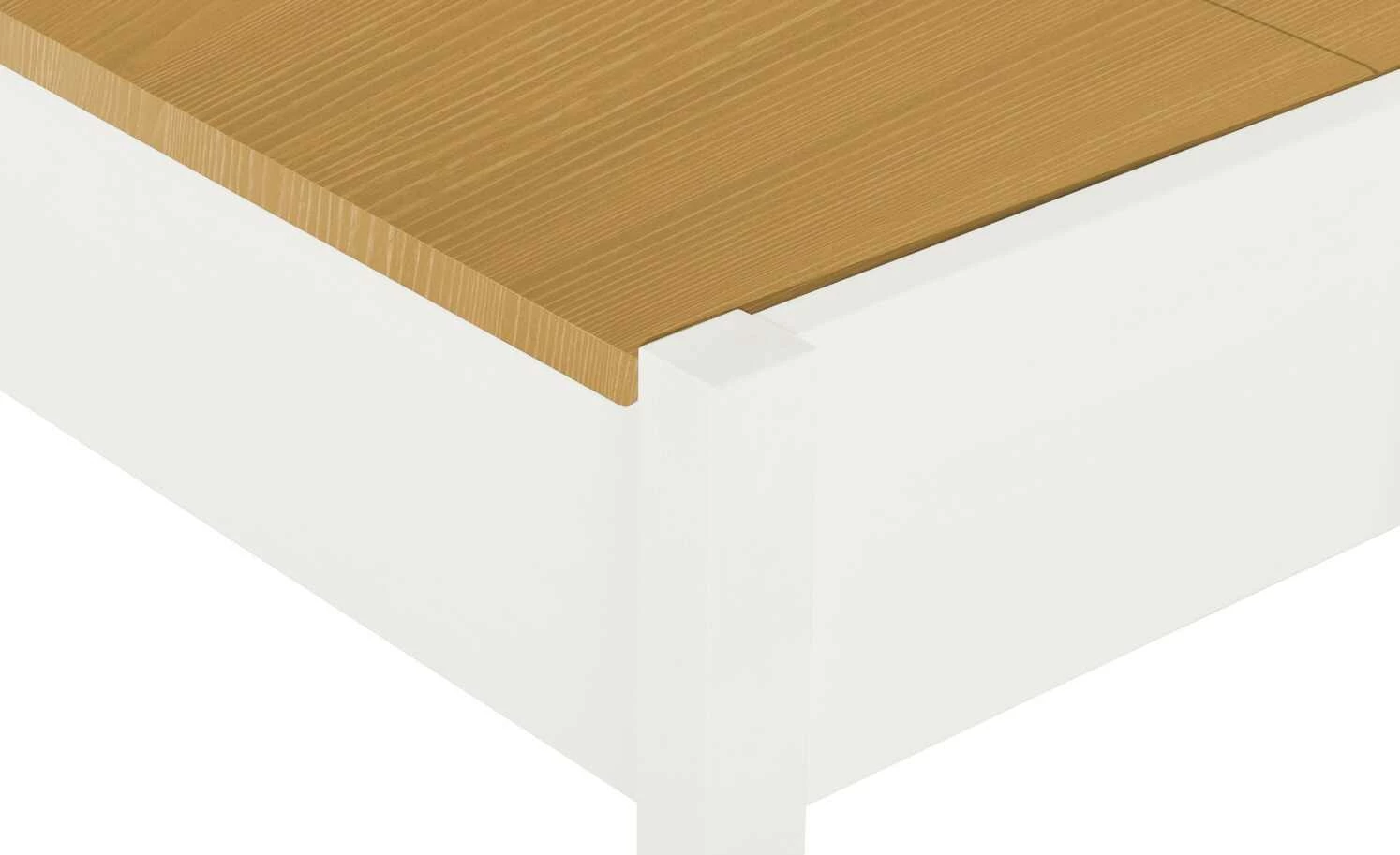 maison bleue Sitzbank mit Stauraum massiv Bendix | Weiß / laugenfarben 130,9|cm Nein 6 maison bleue Sitzbank mit Stauraum massiv Bendix | Weiß / laugenfarben 130,9|cm Nein – Bild 6