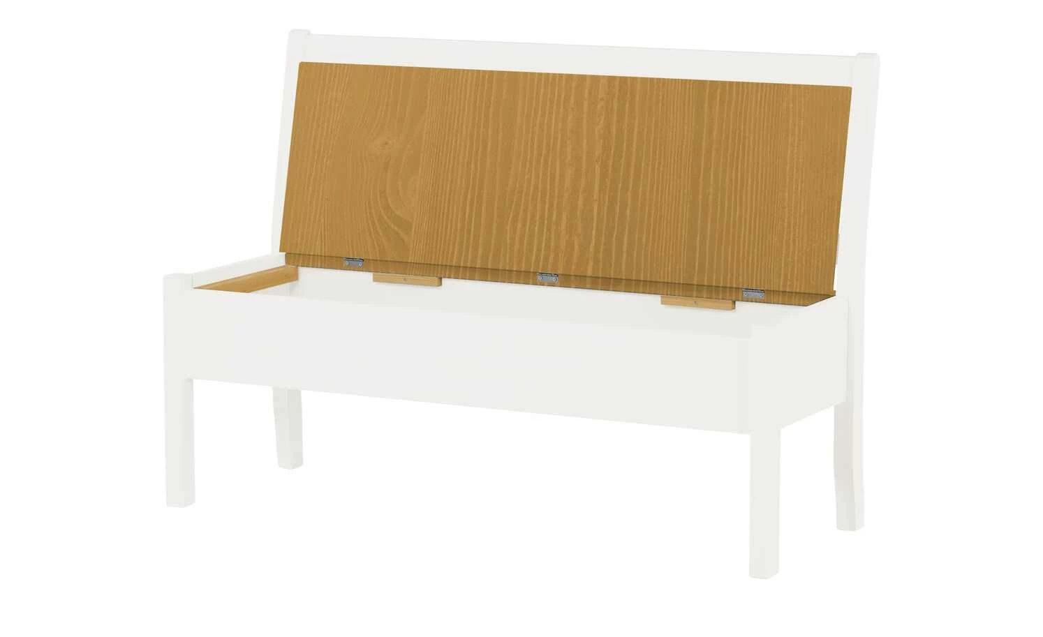 maison bleue Sitzbank mit Stauraum massiv Bendix | Weiß / laugenfarben 130,9|cm Nein 9 maison bleue Sitzbank mit Stauraum massiv Bendix | Weiß / laugenfarben 130,9|cm Nein – Bild 9