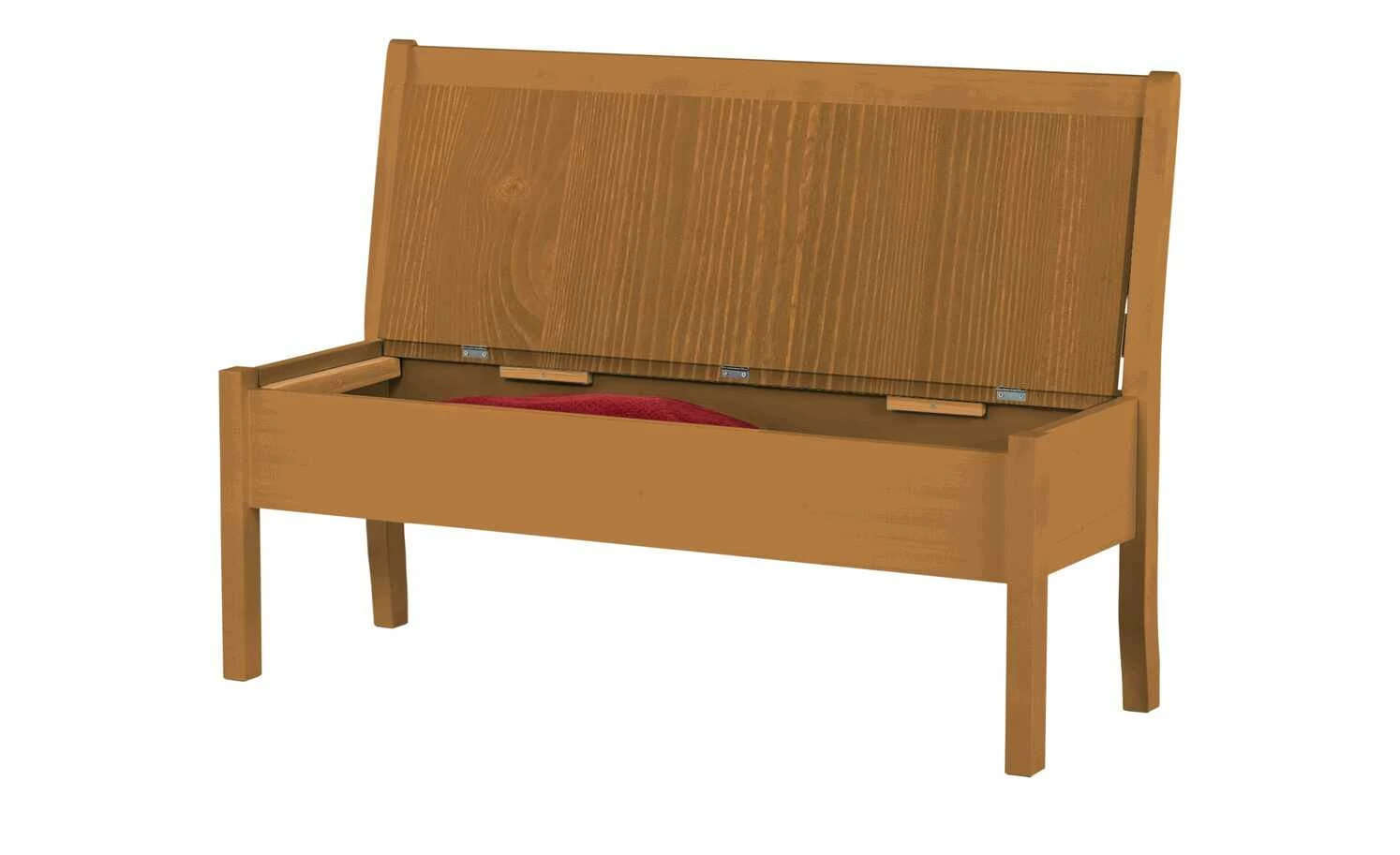 maison bleue Sitzbank mit Stauraum massiv Bendix | bernsteinfarben 130,9|cm Nein 2 maison bleue Sitzbank mit Stauraum massiv Bendix | bernsteinfarben 130,9|cm Nein – Bild 2