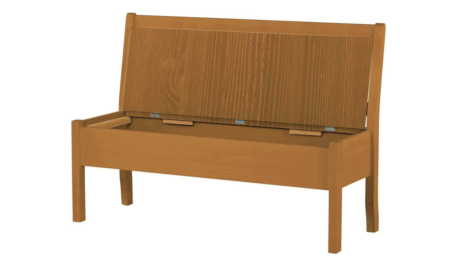 maison bleue Sitzbank mit Stauraum massiv Bendix | bernsteinfarben 130,9|cm Nein 3 maison bleue Sitzbank mit Stauraum massiv Bendix | bernsteinfarben 130,9|cm Nein – Bild 3