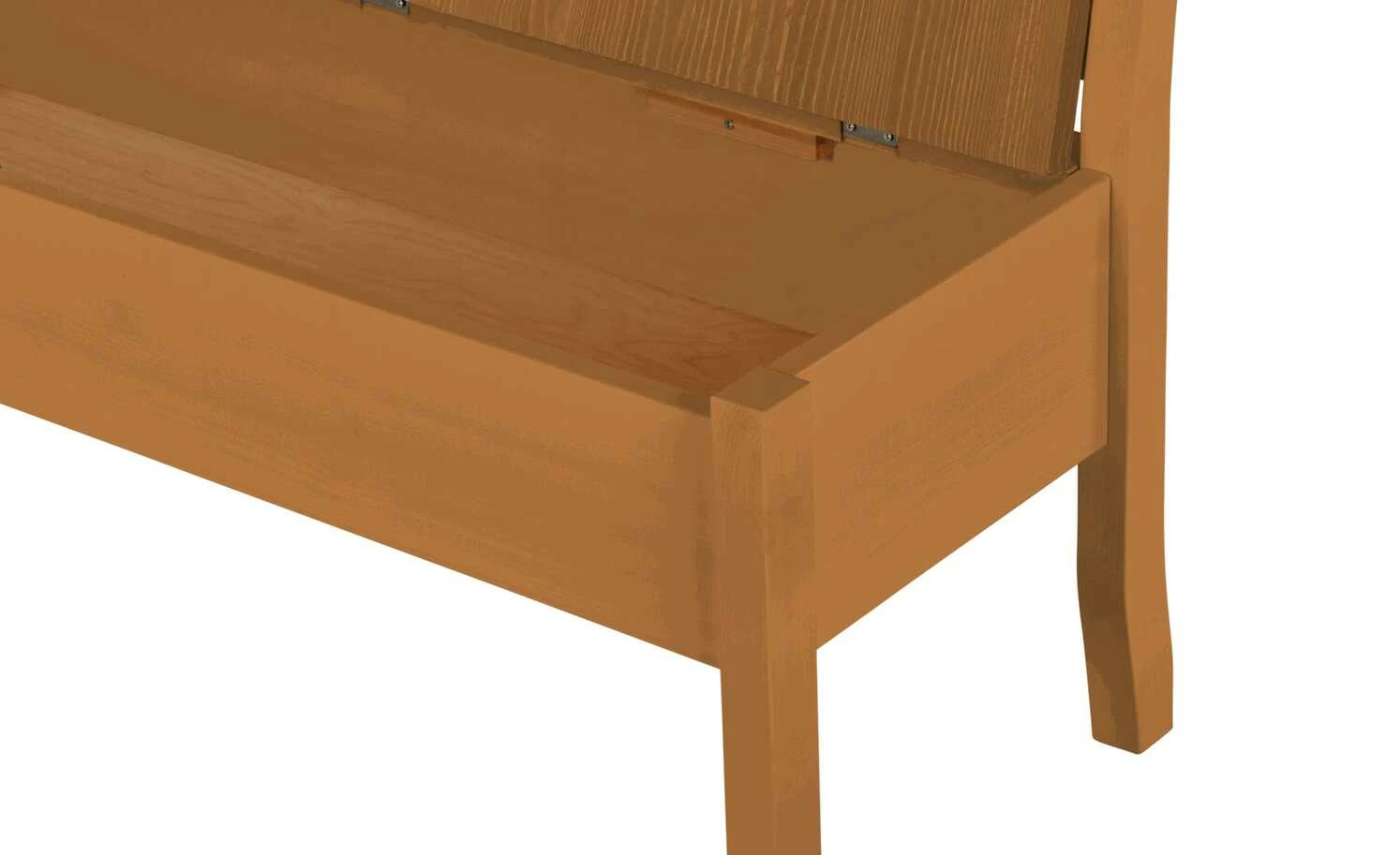 maison bleue Sitzbank mit Stauraum massiv Bendix | bernsteinfarben 130,9|cm Nein 9 maison bleue Sitzbank mit Stauraum massiv Bendix | bernsteinfarben 130,9|cm Nein – Bild 9