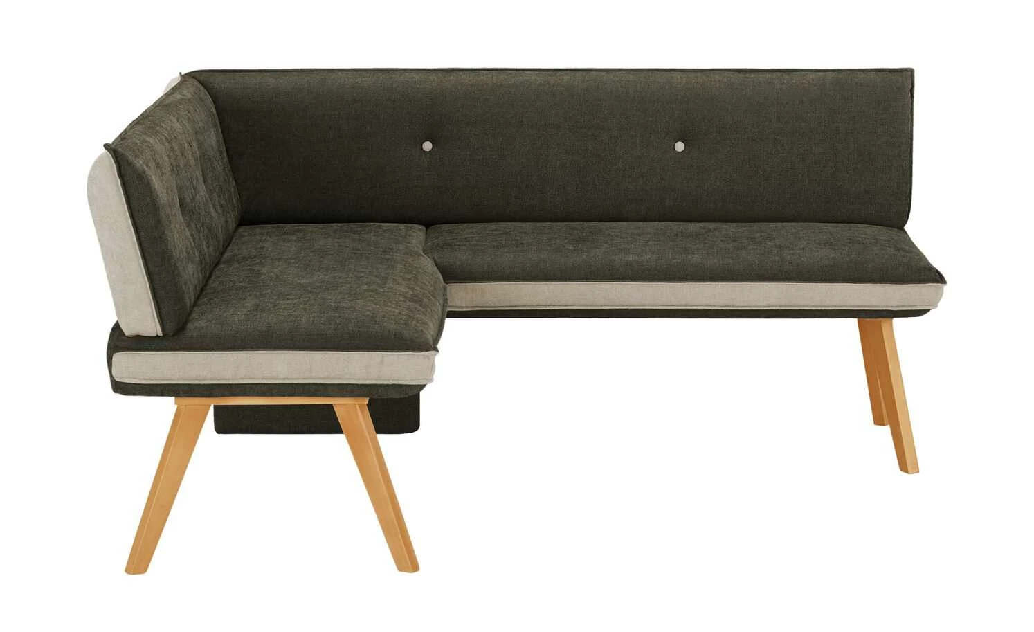 Woodford Eckbank Sunna | Kombi Grey (Grau / Beige) links Buche Schenkelmaß: 210 cm 10 Woodford Eckbank Sunna | Kombi Grey (Grau / Beige) links Buche Schenkelmaß: 210 cm – Bild 10