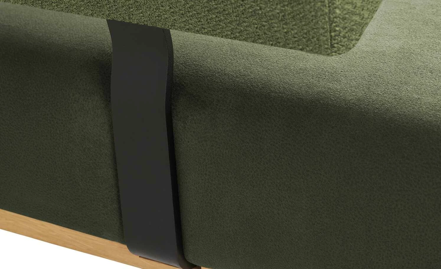 Woodford Polster-Eckbank Scala | Kombi May Fly (Grün) links Schenkelmaß: 192 cm 6 Woodford Polster-Eckbank Scala | Kombi May Fly (Grün) links Schenkelmaß: 192 cm – Bild 6