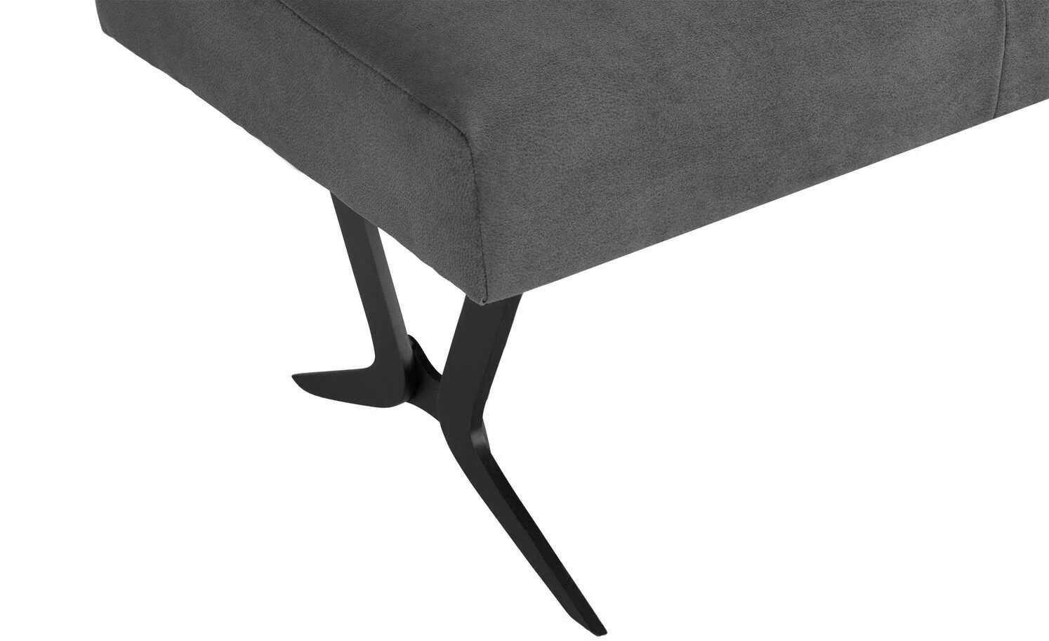 Woodford Polster-Eckbank Scadia | Kombi Castle Rock (Anthrazit) rechts Schenkelmaß: 192 cm 4 Woodford Polster-Eckbank Scadia | Kombi Castle Rock (Anthrazit) rechts Schenkelmaß: 192 cm – Bild 4