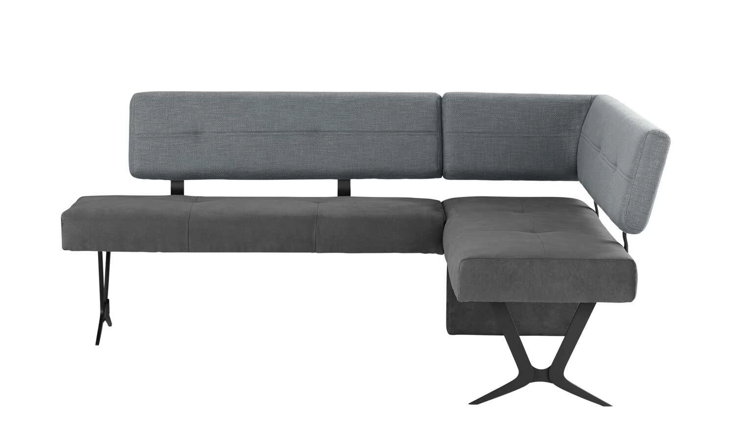 Woodford Polster-Eckbank Scadia | Kombi Castle Rock (Anthrazit) rechts Schenkelmaß: 192 cm 8 Woodford Polster-Eckbank Scadia | Kombi Castle Rock (Anthrazit) rechts Schenkelmaß: 192 cm – Bild 8