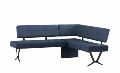 Woodford Polster-Eckbank Scadia | Kombi Moonlight Ocean (Blau) rechts Schenkelmaß: 192 cm