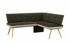 Woodford Eckbank Sunna | Kombi Grey (Grau / Beige) rechts Eiche Schenkelmaß: 180 cm
