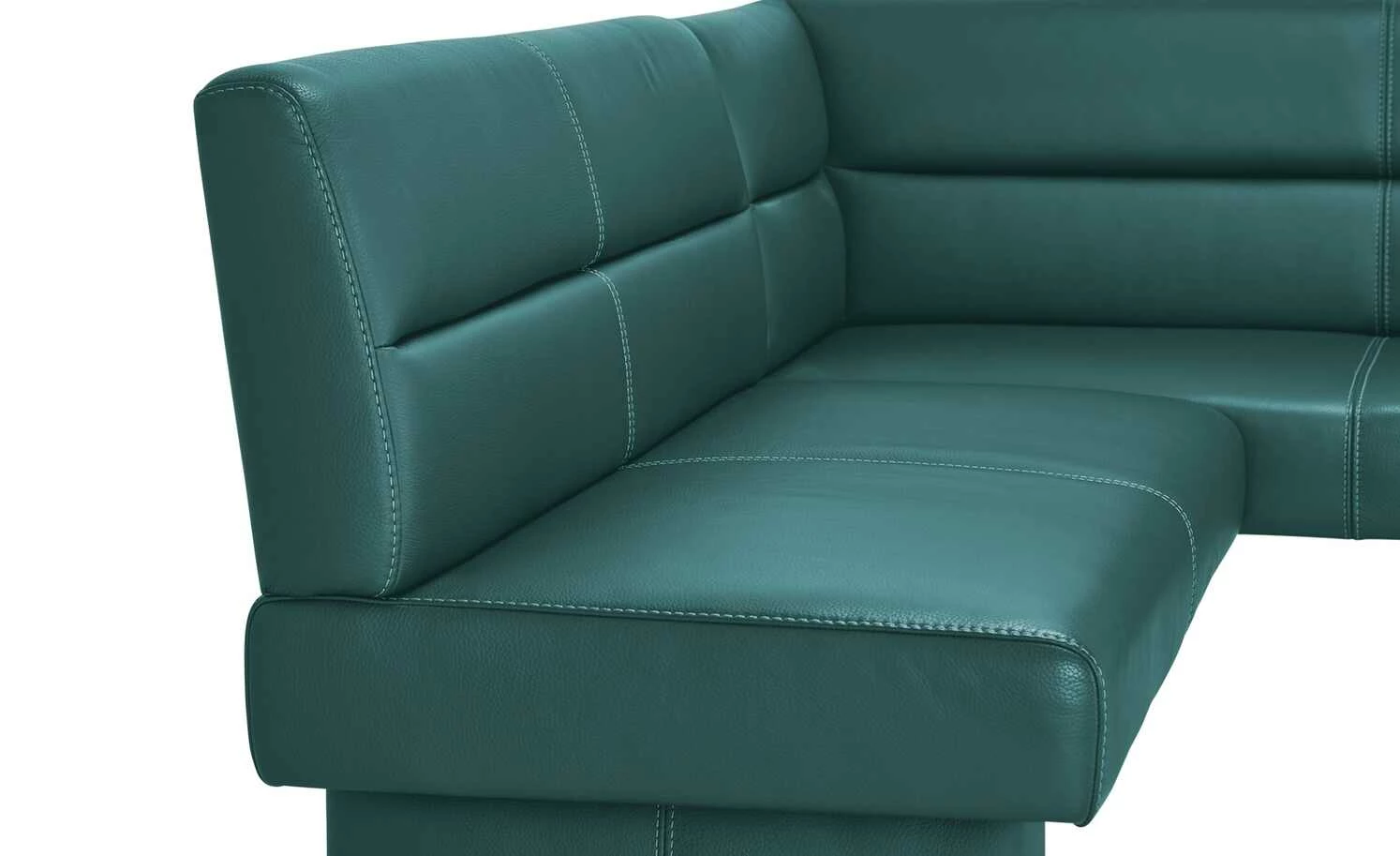 Leder-Eckbank Canto II | Topas (Blau) links 3 Leder-Eckbank Canto II | Topas (Blau) links – Bild 3