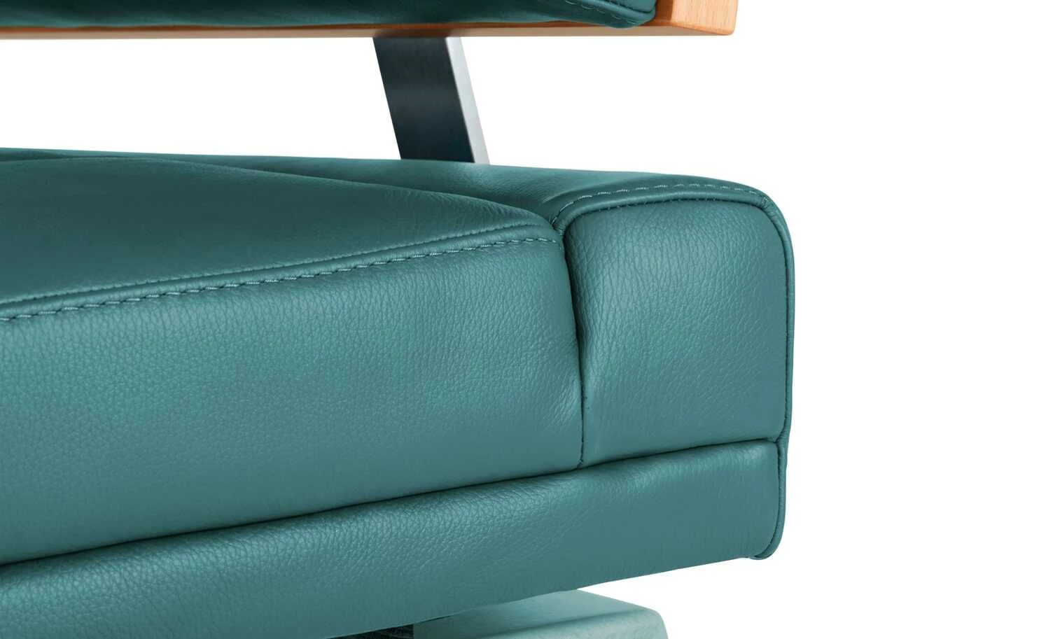 Leder-Eckbank Canto III | Topas (Blau) rechts 9 Leder-Eckbank Canto III | Topas (Blau) rechts – Bild 9