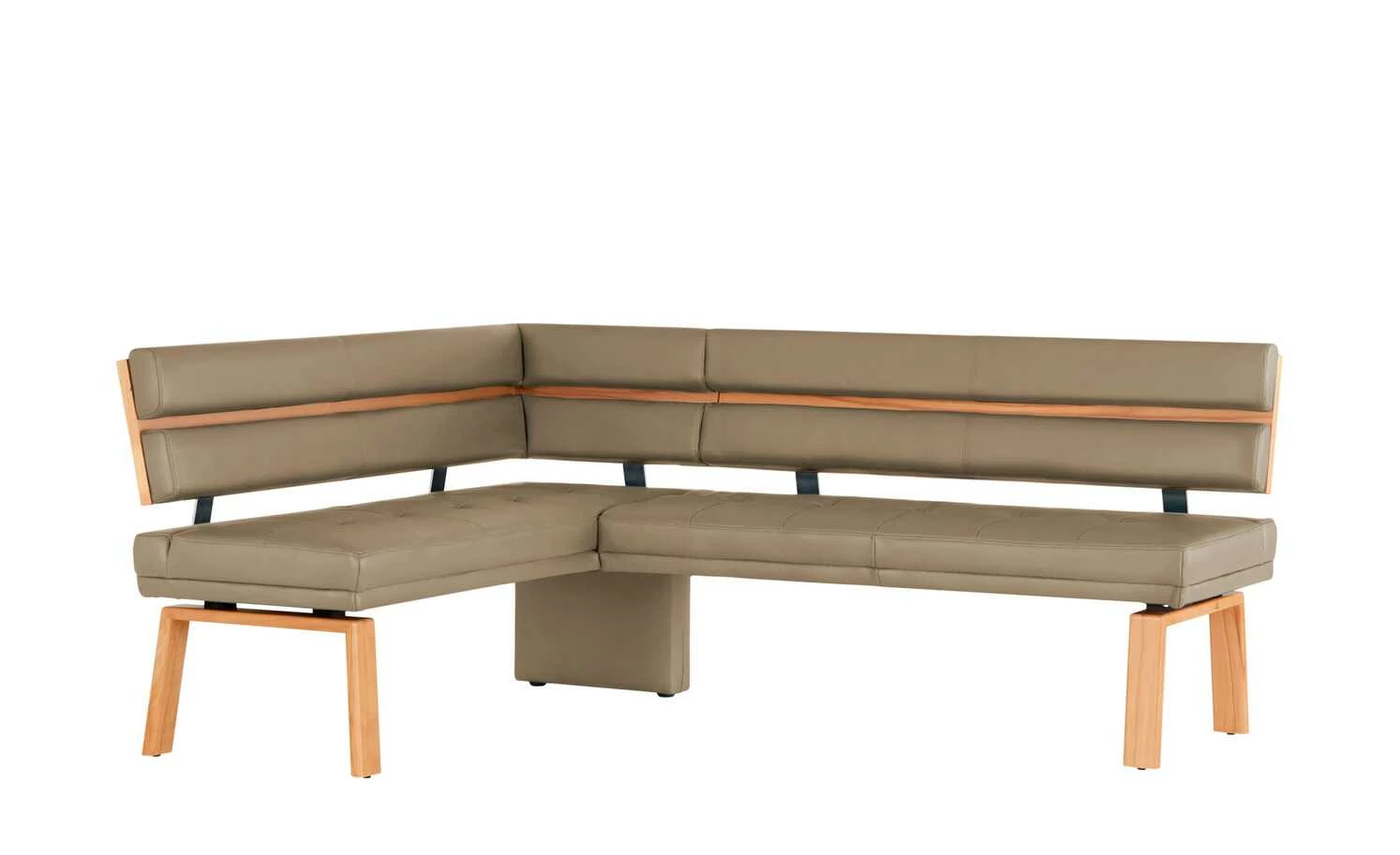 Leder-Eckbank Canto III | Smoke (Hellbraun) rechts 2 Leder-Eckbank Canto III | Smoke (Hellbraun) rechts – Bild 2