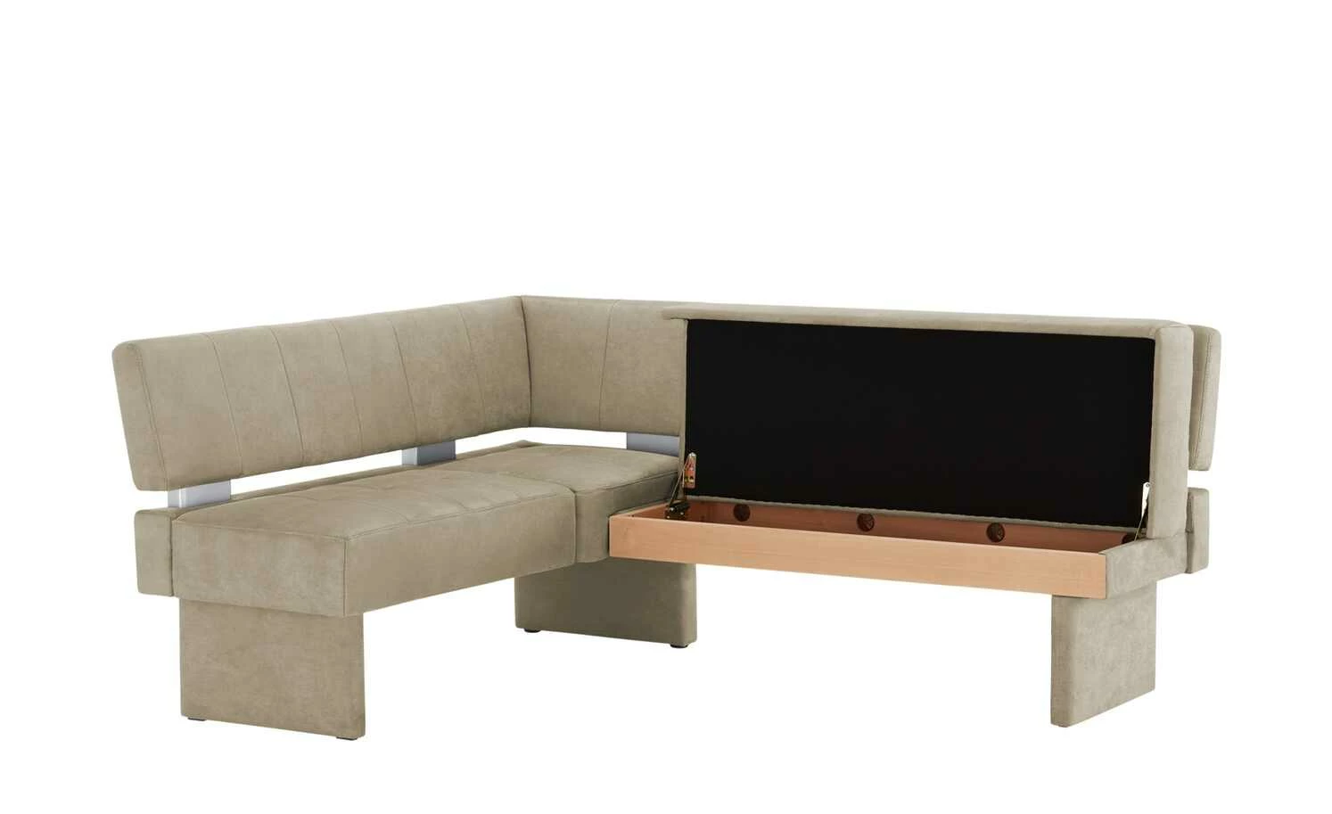 Polster-Eckbank mit Stauraum Casablanca | Sand (Beige) rechts 2 Polster-Eckbank mit Stauraum Casablanca | Sand (Beige) rechts – Bild 2