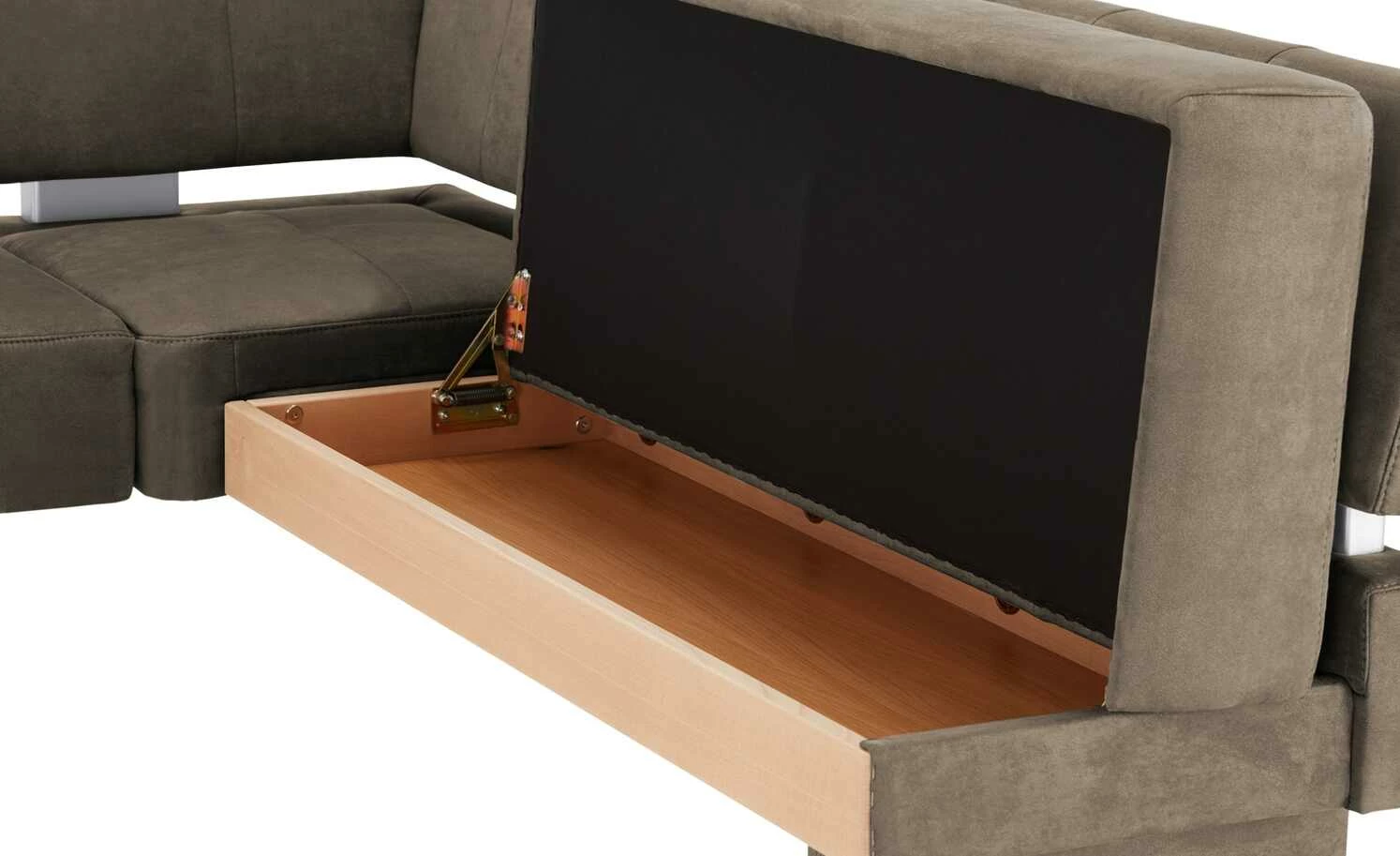 Polster-Eckbank mit Stauraum Casablanca | Brown (Braun) rechts 11 Polster-Eckbank mit Stauraum Casablanca | Brown (Braun) rechts – Bild 11