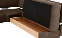 Polster-Eckbank mit Stauraum Casablanca | Espresso (Dunkelbraun) rechts -Bänke Verkaufsladen 14308865 7 202102261258