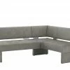 Polster-Eckbank mit Stauraum Casablanca | Lightgrey (Hellgrau) links