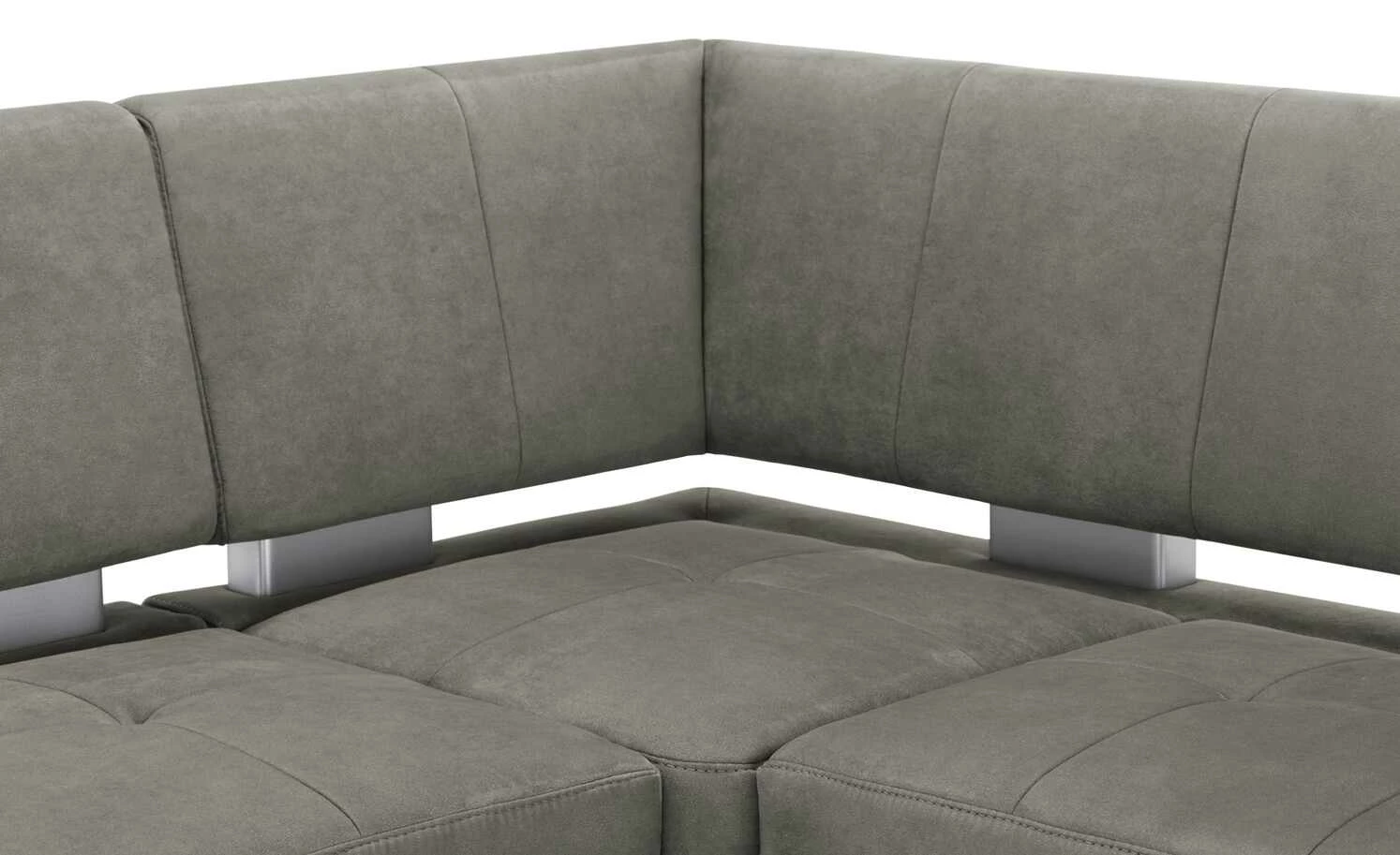 Polster-Eckbank mit Stauraum Casablanca | Lightgrey (Hellgrau) links 8 Polster-Eckbank mit Stauraum Casablanca | Lightgrey (Hellgrau) links – Bild 8