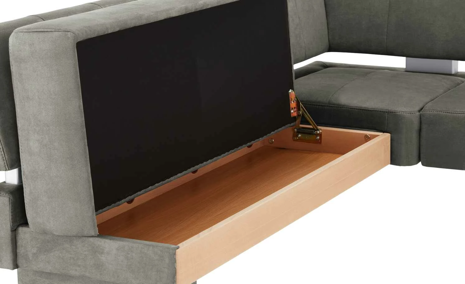 Polster-Eckbank mit Stauraum Casablanca | Lightgrey (Hellgrau) links 9 Polster-Eckbank mit Stauraum Casablanca | Lightgrey (Hellgrau) links – Bild 9