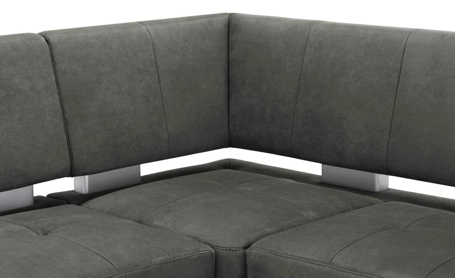 Polster-Eckbank mit Stauraum Casablanca | Anthrazit (Grau) links 6 Polster-Eckbank mit Stauraum Casablanca | Anthrazit (Grau) links – Bild 6