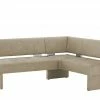 Polster-Eckbank mit Stauraum Casablanca | Sand (Beige) links