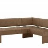 Polster-Eckbank mit Stauraum Casablanca | Coffee (Hellbraun) links