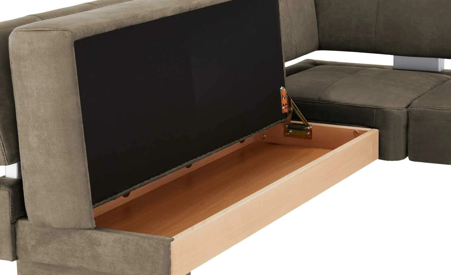 Polster-Eckbank mit Stauraum Casablanca | Brown (Braun) links 11 Polster-Eckbank mit Stauraum Casablanca | Brown (Braun) links – Bild 11