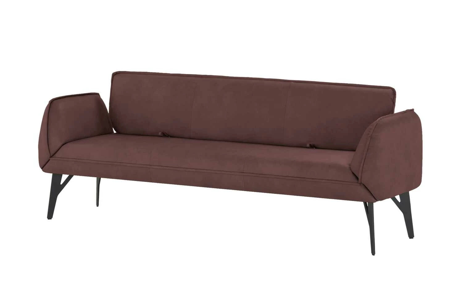 Leder-Funktionsbank Drive | Cabernet (Weinrot) 218|cm 1 Leder-Funktionsbank Drive | Cabernet (Weinrot) 218|cm