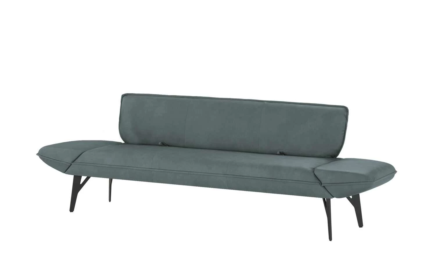 Leder-Funktionsbank Drive | Aqua (Grau-Blau) 218|cm 4 Leder-Funktionsbank Drive | Aqua (Grau-Blau) 218|cm – Bild 4