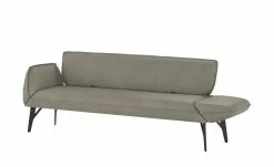 Leder-Funktionsbank Drive | Stahl (Hellgrau) 218|cm -Bänke Verkaufsladen 14308982 8 202105251237