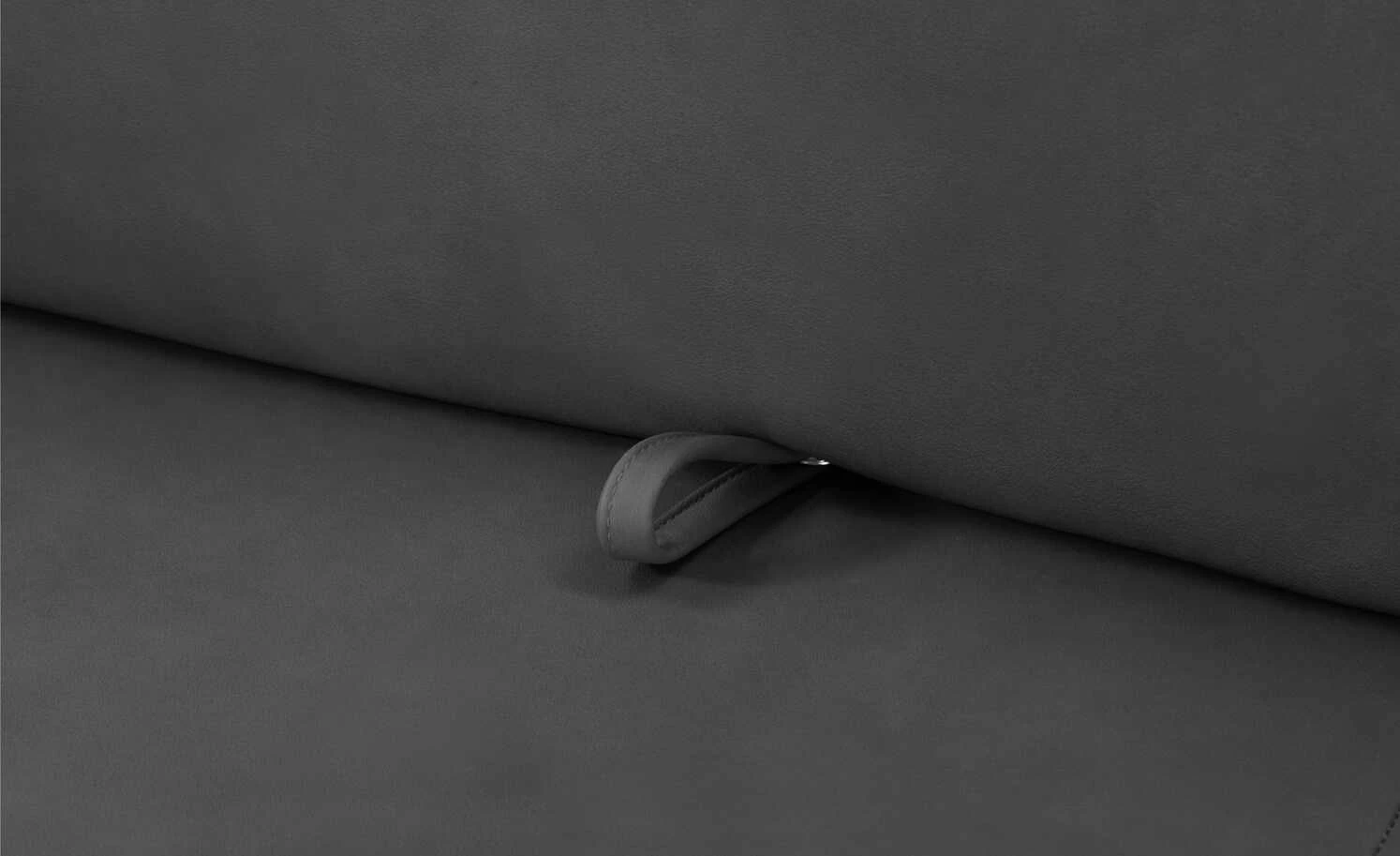 Leder-Funktionsbank Drive | Asphalt (Anthrazit) 218|cm 4 Leder-Funktionsbank Drive | Asphalt (Anthrazit) 218|cm – Bild 4