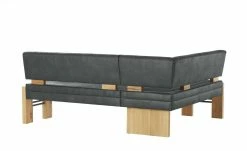 Polster-Eckbank massiv Floyd | Anthrazit / Kontrastnaht Schwarz rechts -Bänke Verkaufsladen 14308995 8 202107302232