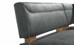 Polster-Eckbank massiv Floyd | Anthrazit / Kontrastnaht Schwarz links -Bänke Verkaufsladen 14308999 5 202107302232