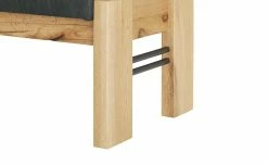 Polster-Eckbank massiv Floyd | Anthrazit / Kontrastnaht Schwarz links -Bänke Verkaufsladen 14308999 6 202107302232