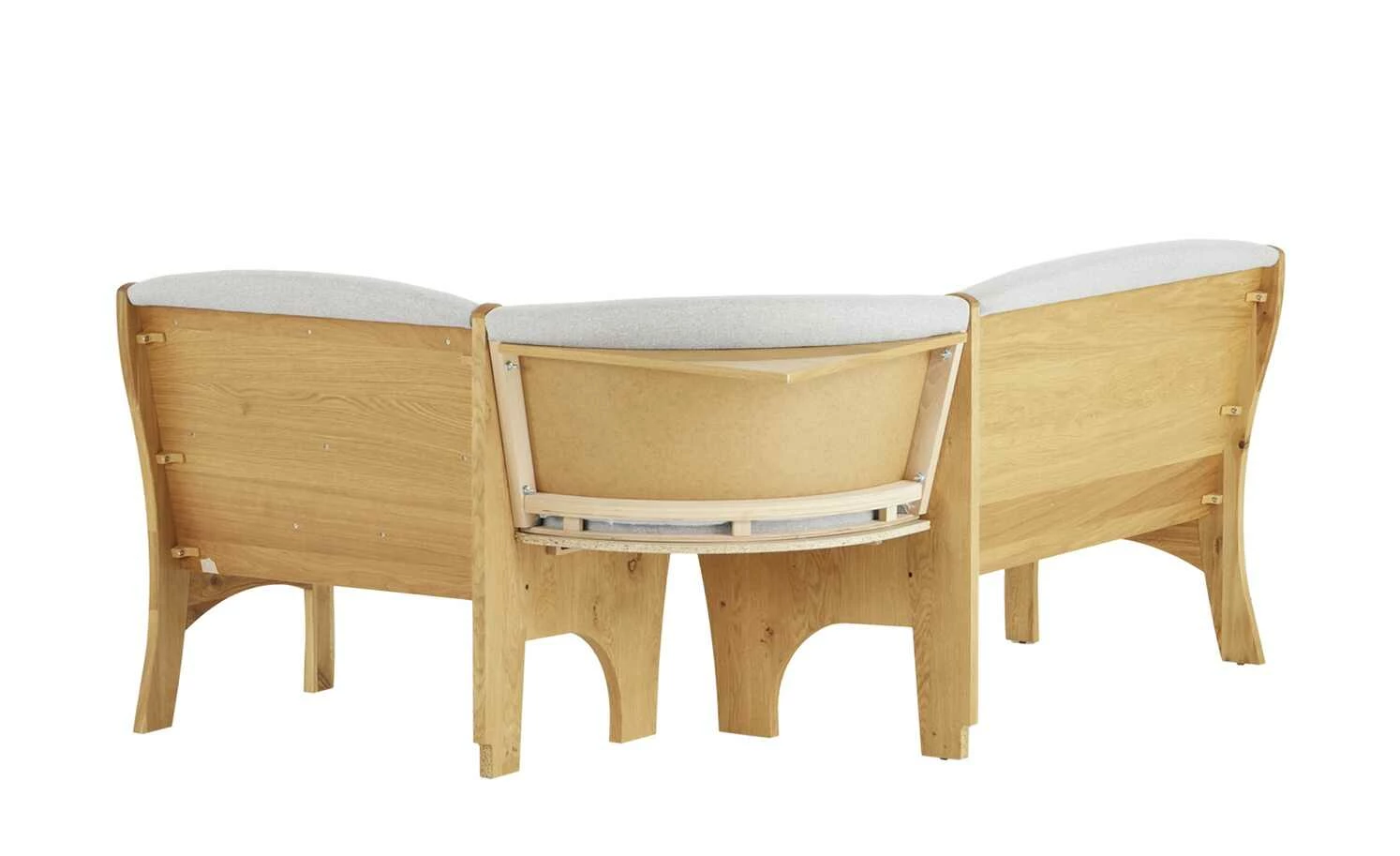 Polster-Eckbank E26 | Silver (Hellgrau) links 10 Polster-Eckbank E26 | Silver (Hellgrau) links – Bild 10