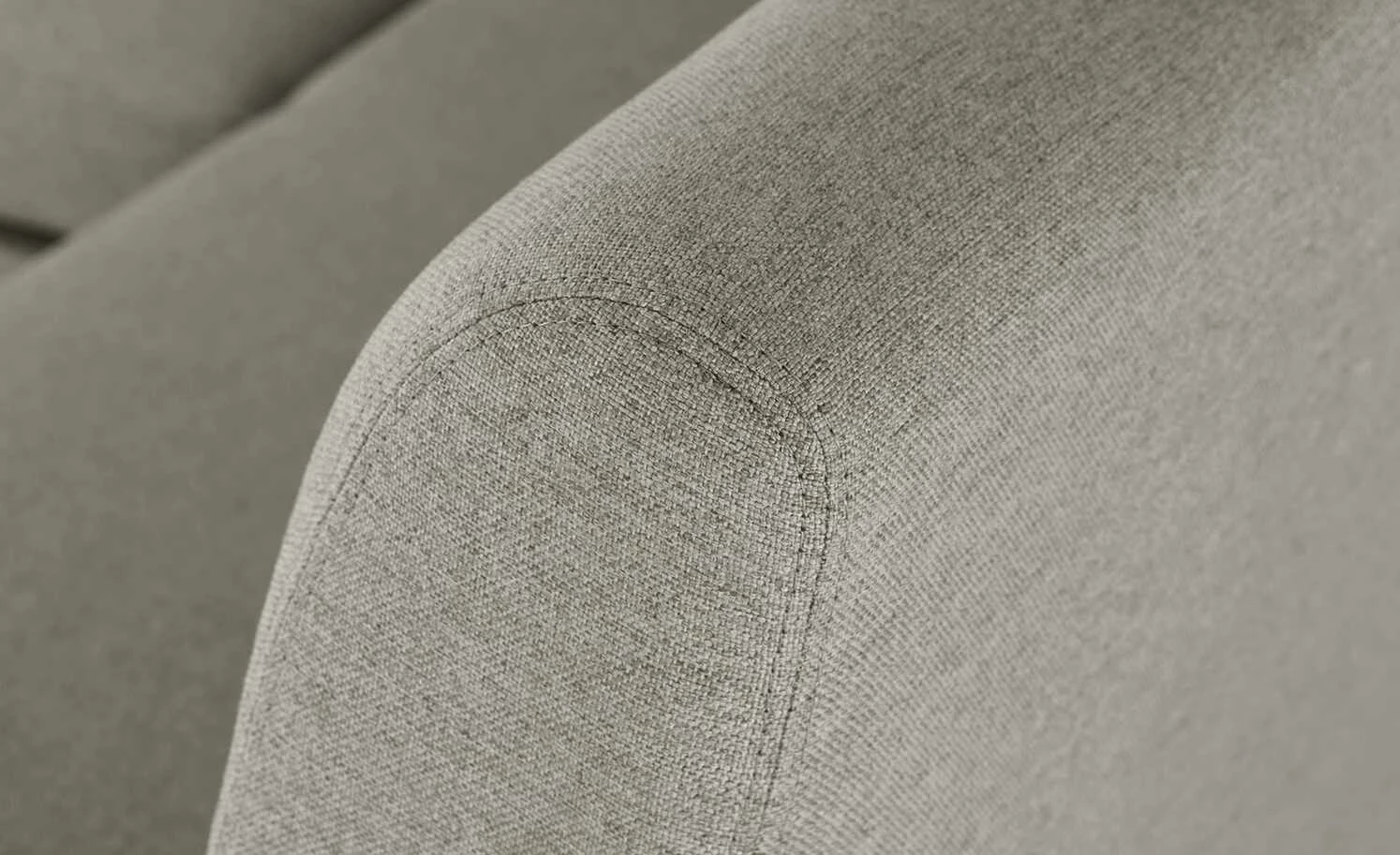 Polster-Eckbank E88 | Kiesel (Hellgrau) links 200|cm 9 Polster-Eckbank E88 | Kiesel (Hellgrau) links 200|cm – Bild 9